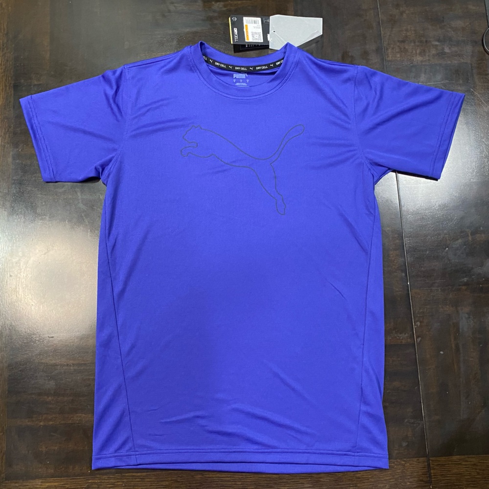 PUMA Men's Performance Cat Tee DryCell Size S